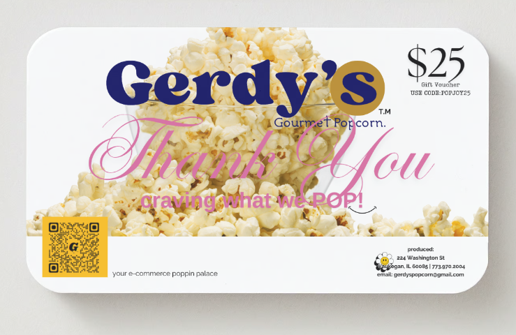 Gerdy's $25.00 Gift Card