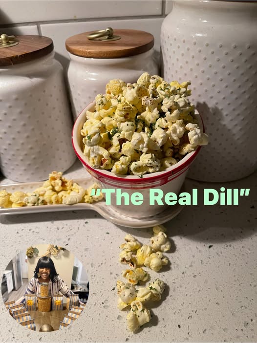 Dill Pickle Popcorn