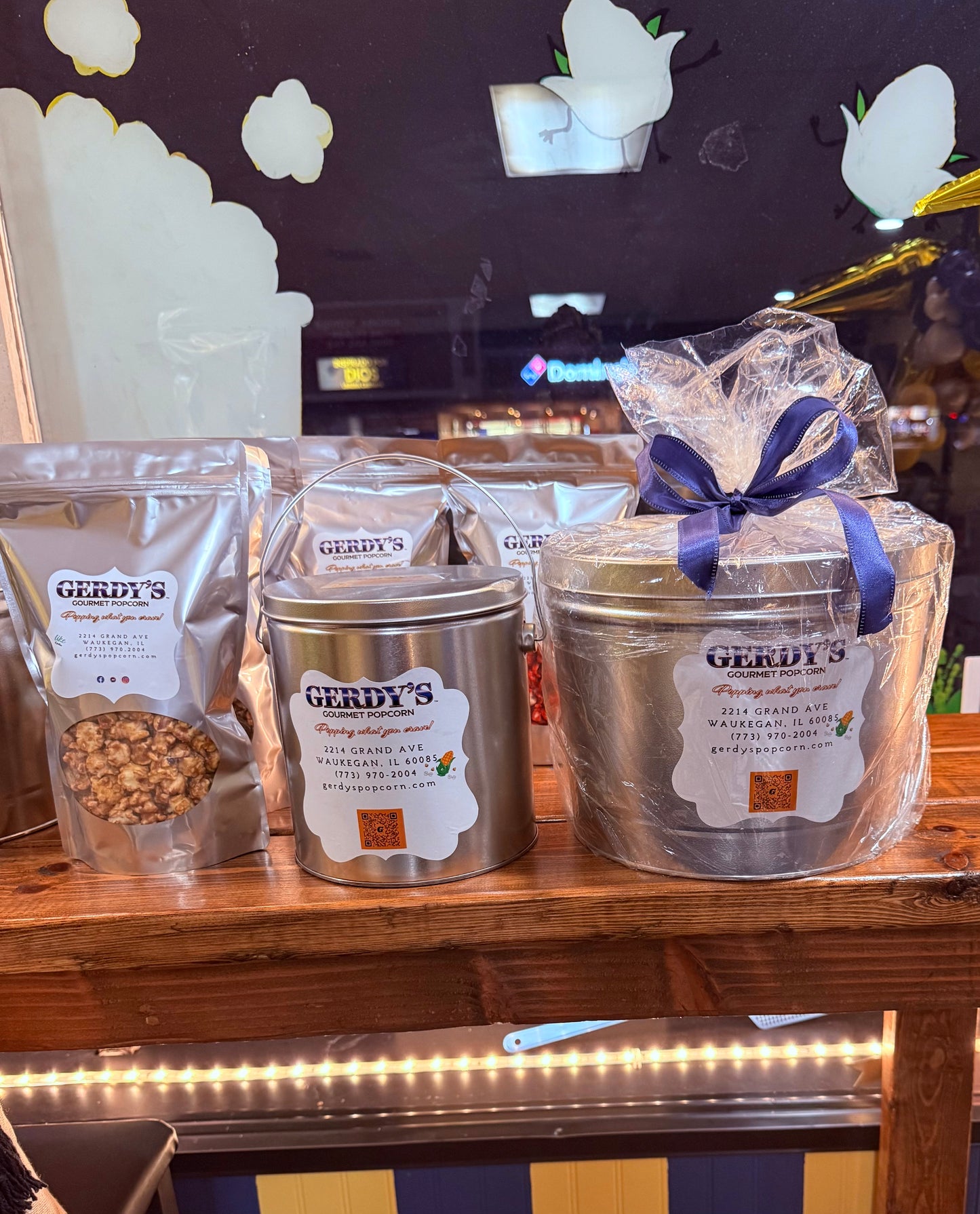 Gerdy's 1Gallon  &  2Gallon Tin Cans