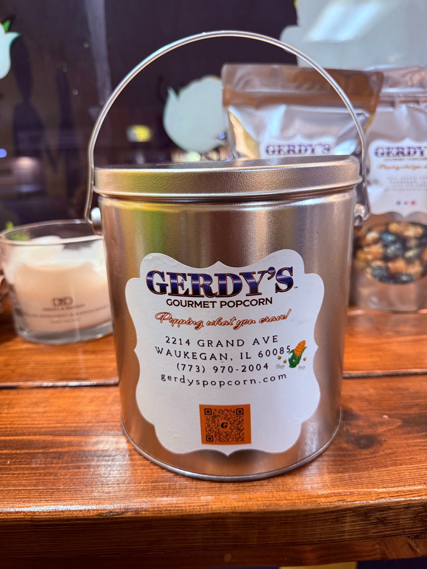 Gerdy's 1Gallon  &  2Gallon Tin Cans