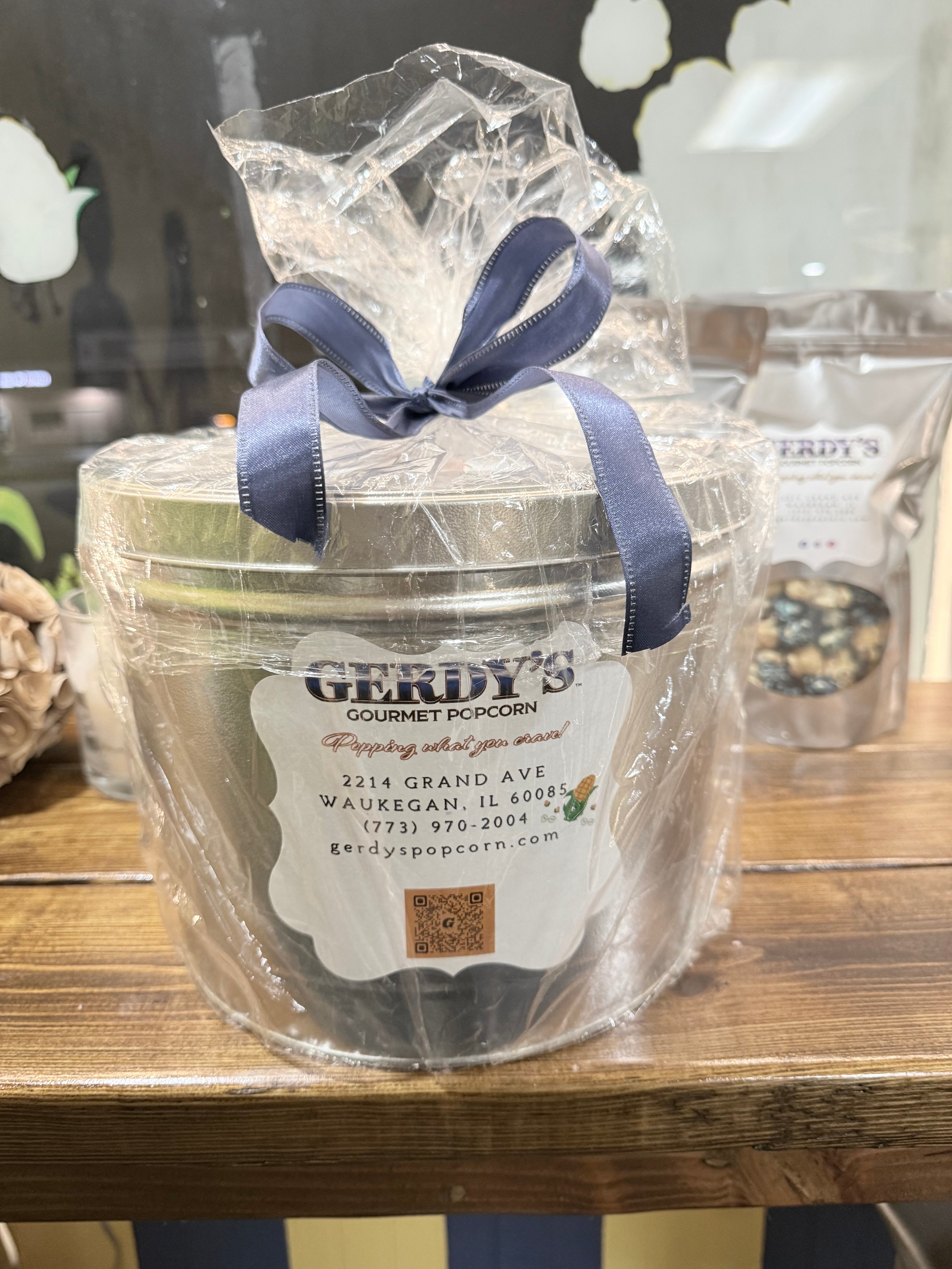 Gerdy's 1Gallon & 2Gallon Tin Cans – Gerdyspopcorn